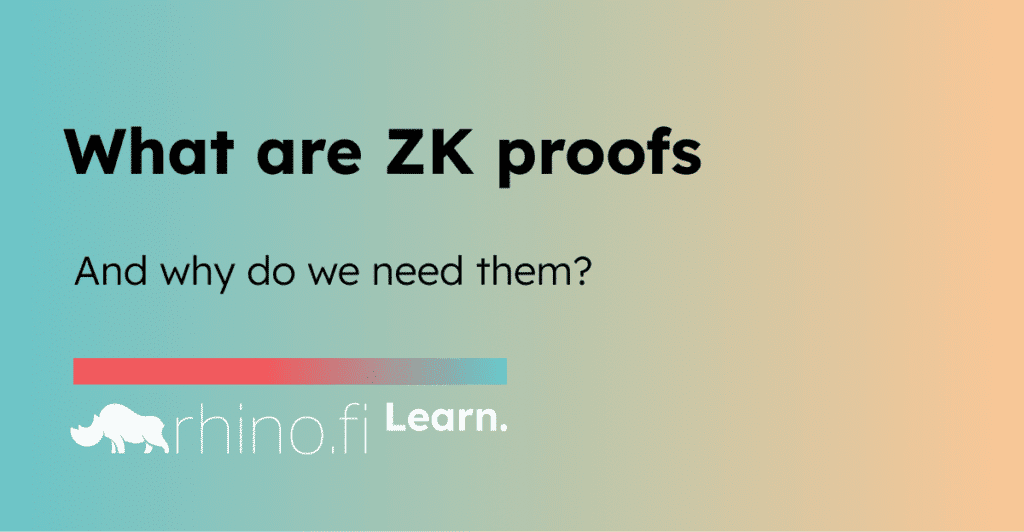 Zero-knowledge proofs are key to the future of Ethereum scaling and the growth of Layer 2