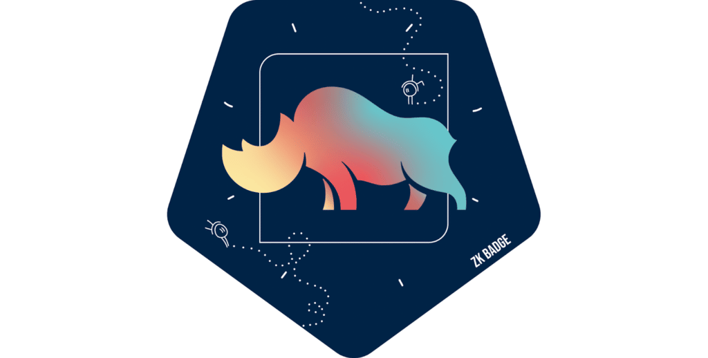 rhino.fi Sismo Badge