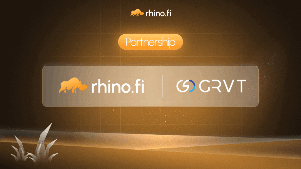 GRVT integrates with Rhino.fi