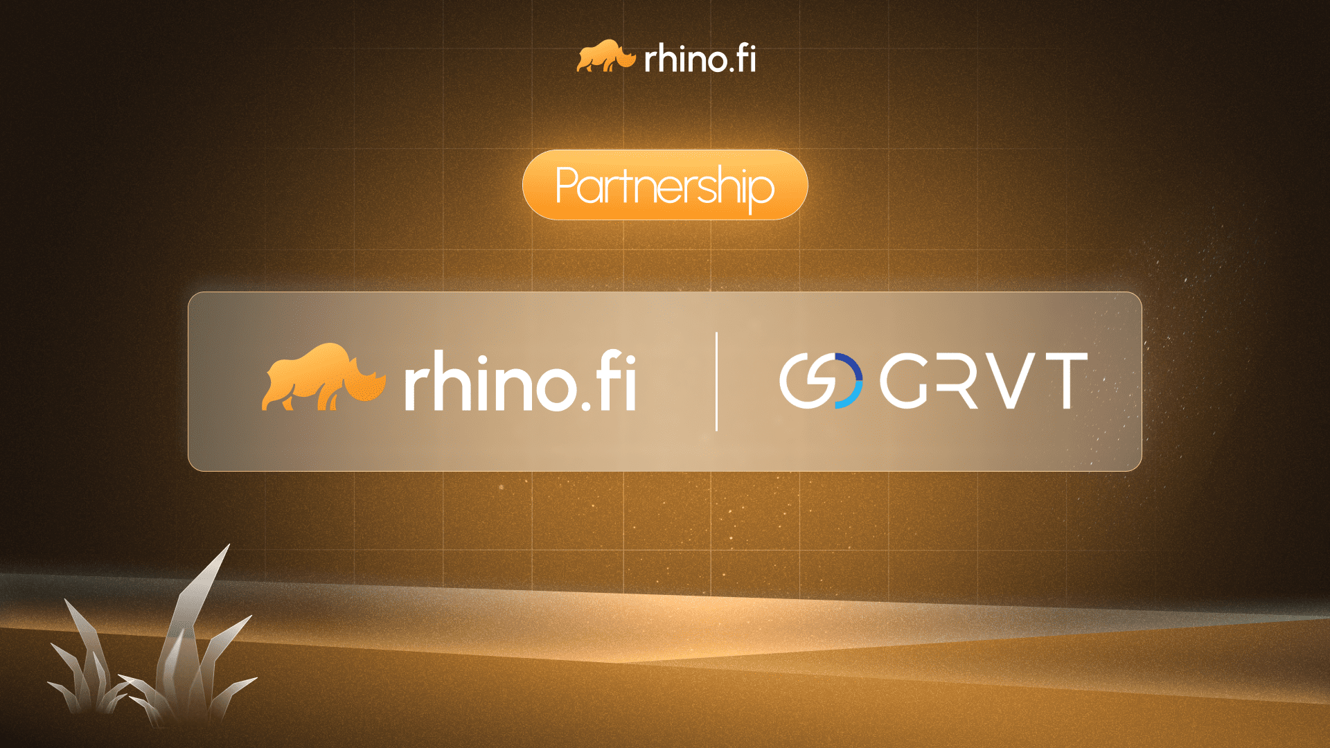 GRVT integrates with Rhino.fi
